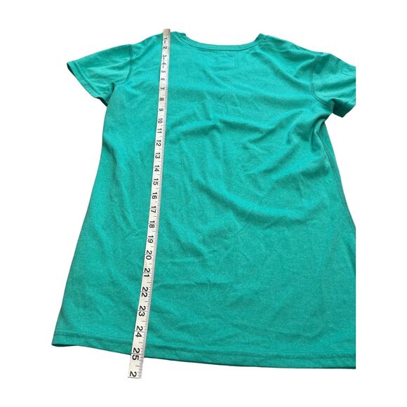 Nike Dri-Fit Top Women's XS Mint Crew Neck Regular Fit Short Sleeve Pullover - Picture 5 of 6